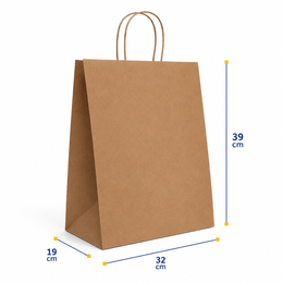 sacola de papel kraft  G2